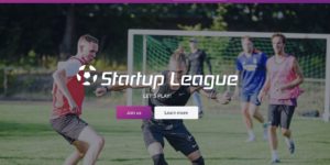 Webseite Startup League
